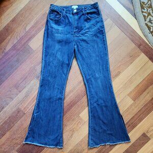 Forever 21 Dark Wash Flare Jeans Size 30